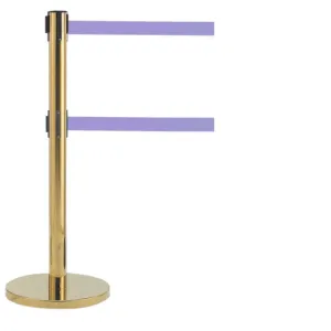 AARCO Products HB-27PU Crowd Control Stanchion