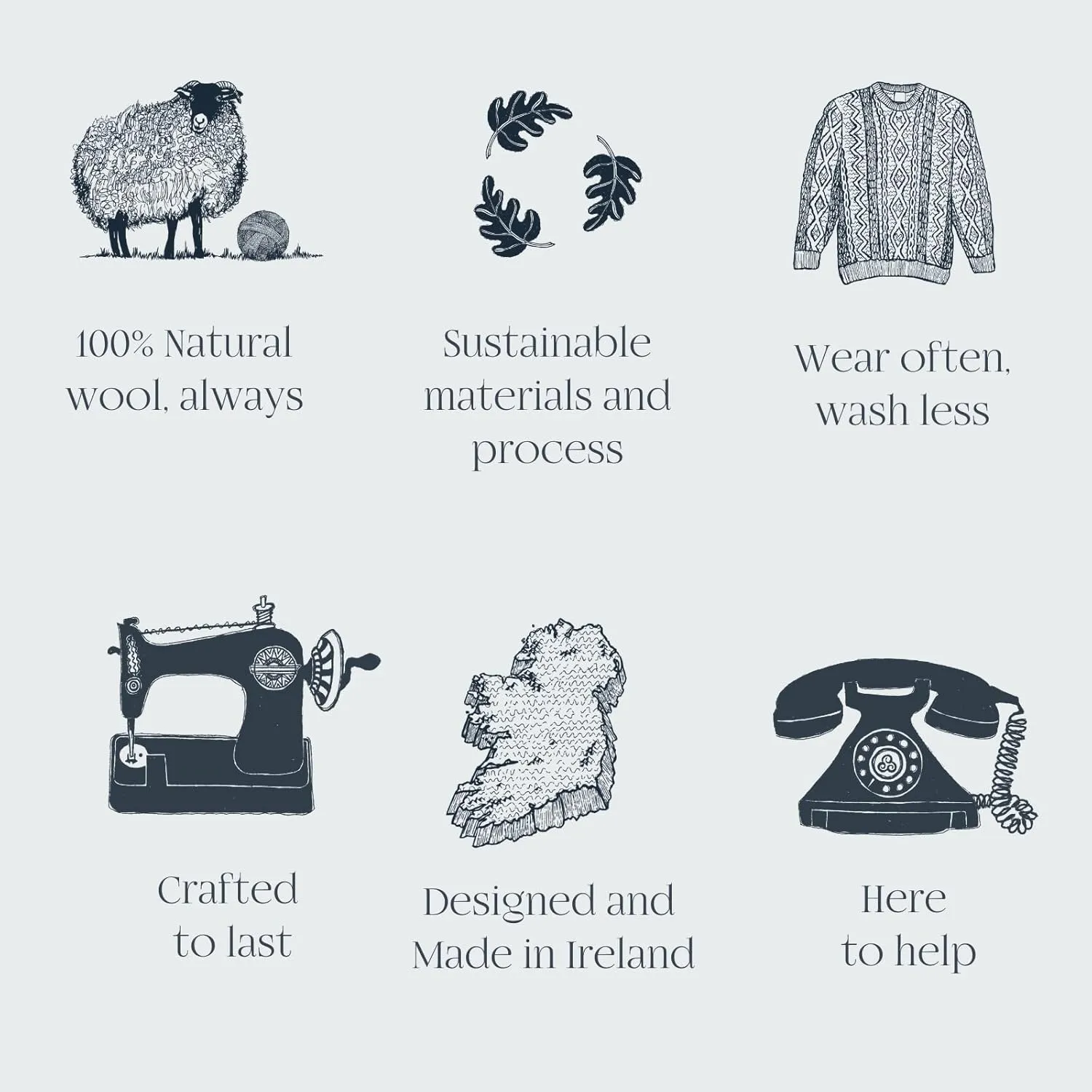 Achill Women's Irish Cable Knit Aran Cardigan, 100% Merino Wool, Made in Ireland