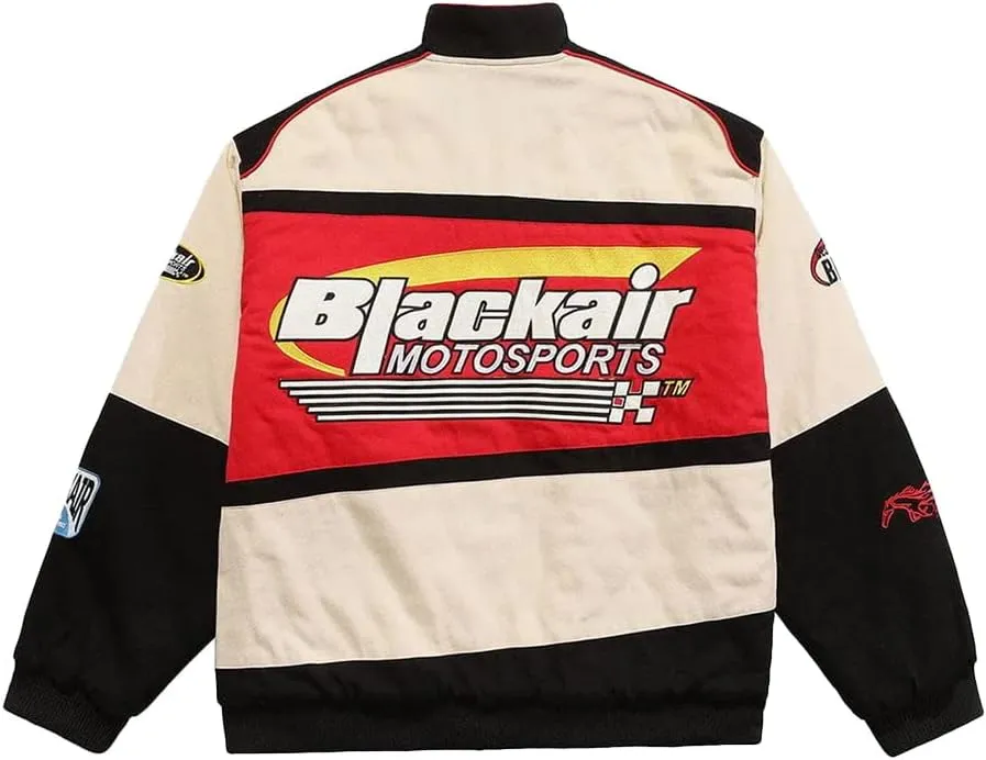 Aelfric Eden racer jacket men Jacket Vintage Graphic Baseball Jacket Unisex Coats Streetwear