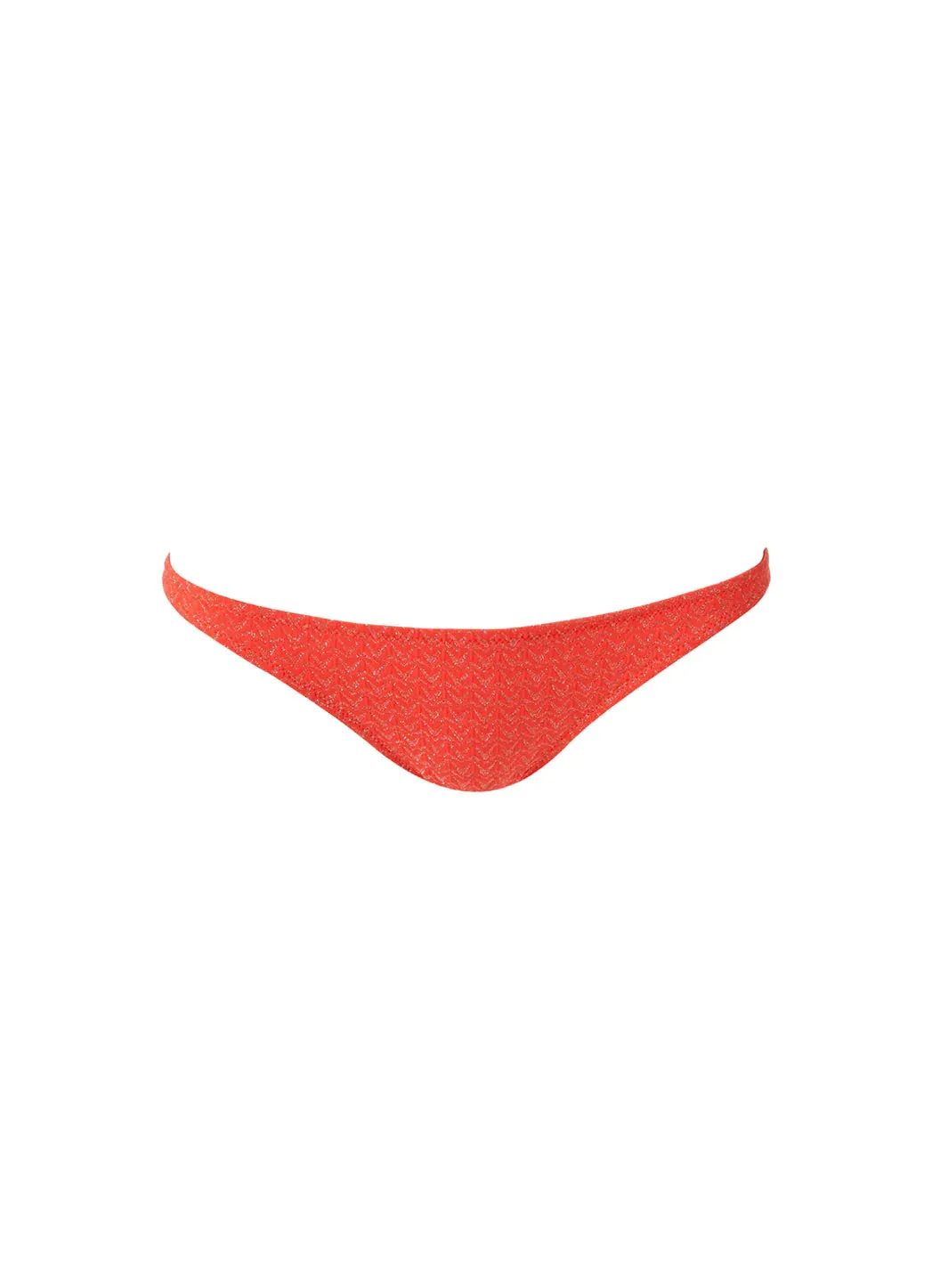 Alba Apricot Zigzag Bikini Bottom