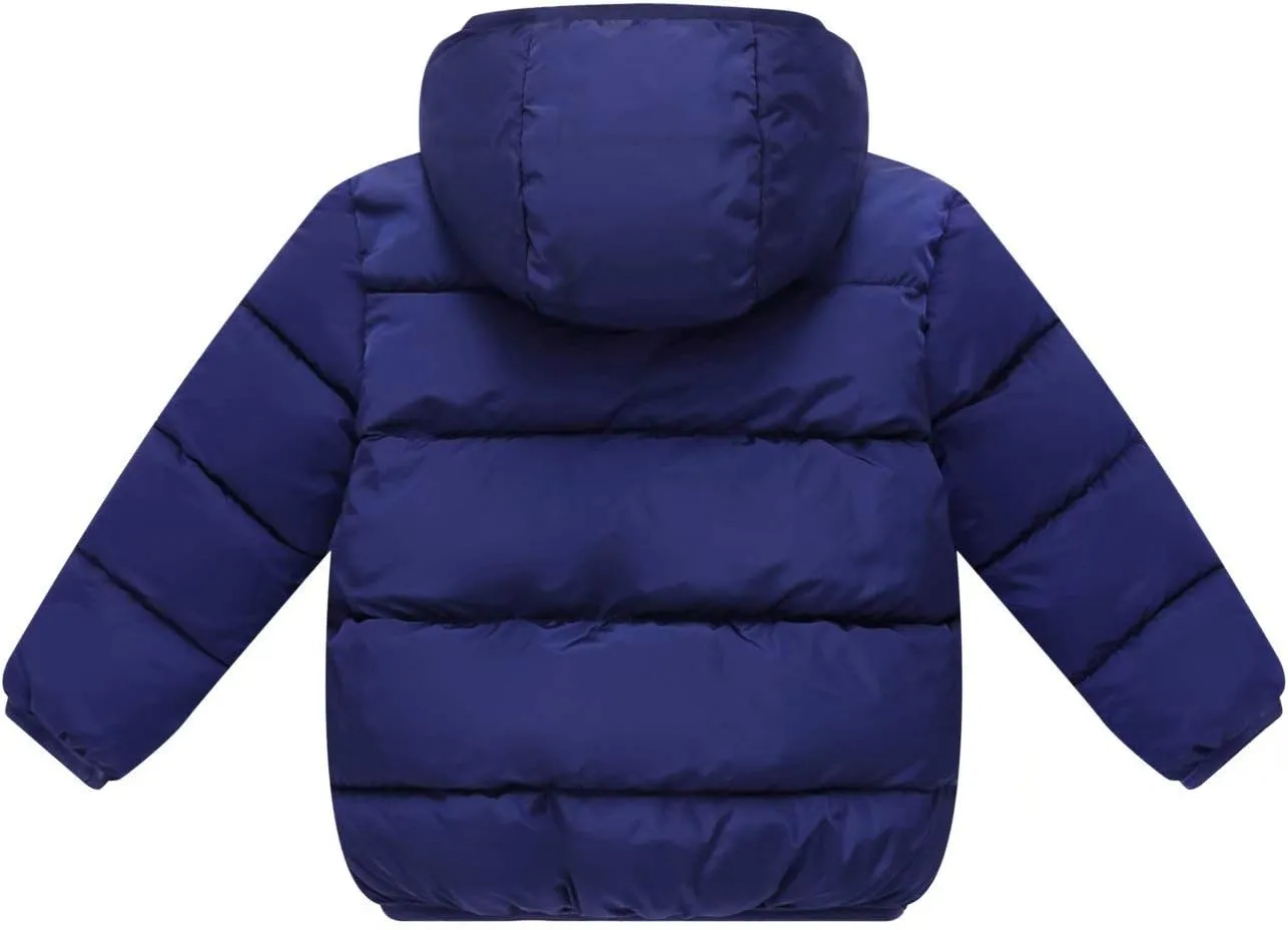 ARTMINE Baby Toddler Boys Girls Winter Down Coats with Hoods, 12M - 5Y