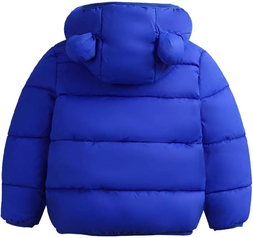 ARTMINE Baby Toddler Boys Girls Winter Down Coats with Hoods, 12M - 5Y