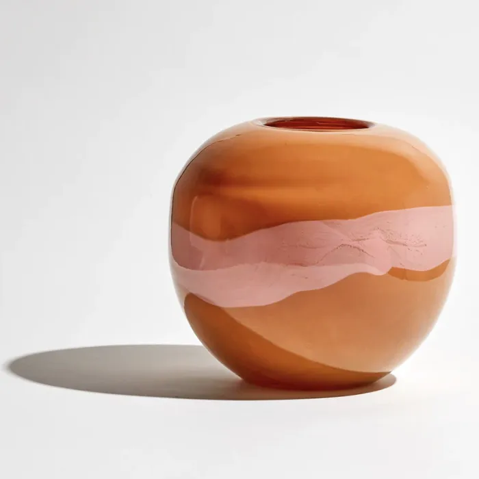 BEN DAVID BY KAS WONDER VASE: LRG / RUST