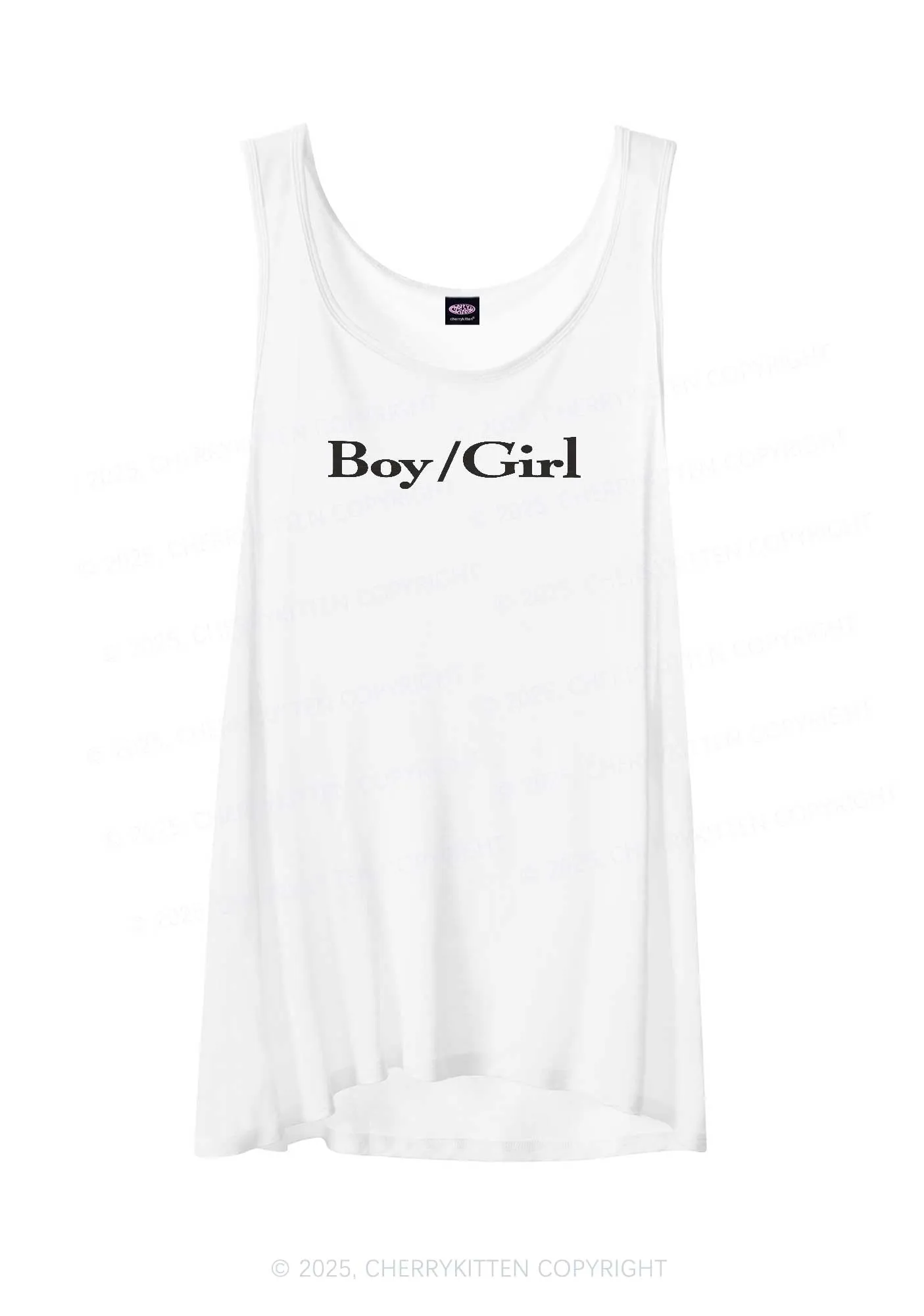 Boy Or Girl Pride Y2K Sheer Boyfriend Tank Cherrykitten