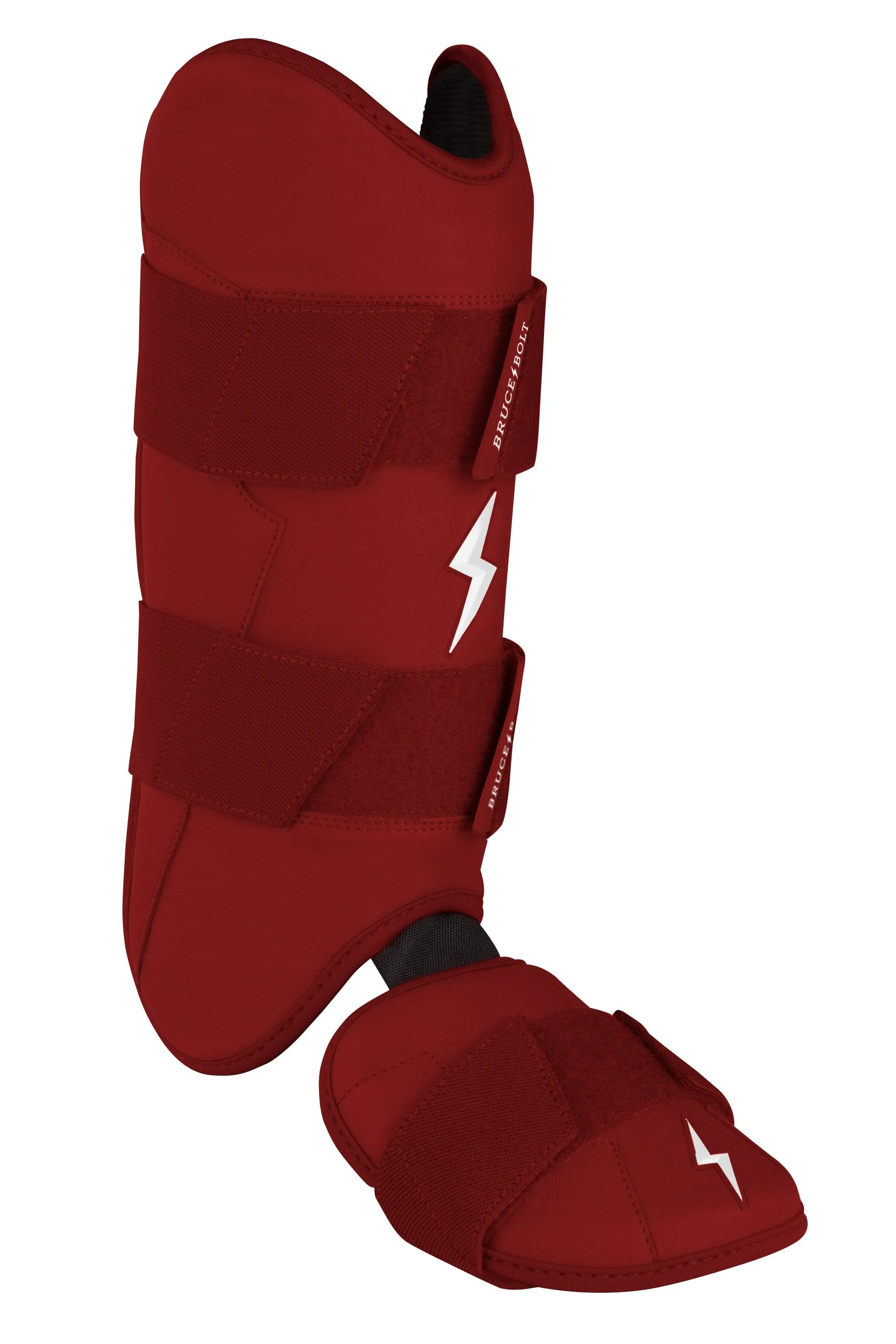 BRUCE BOLT Original Series Leg Guard - MAROON