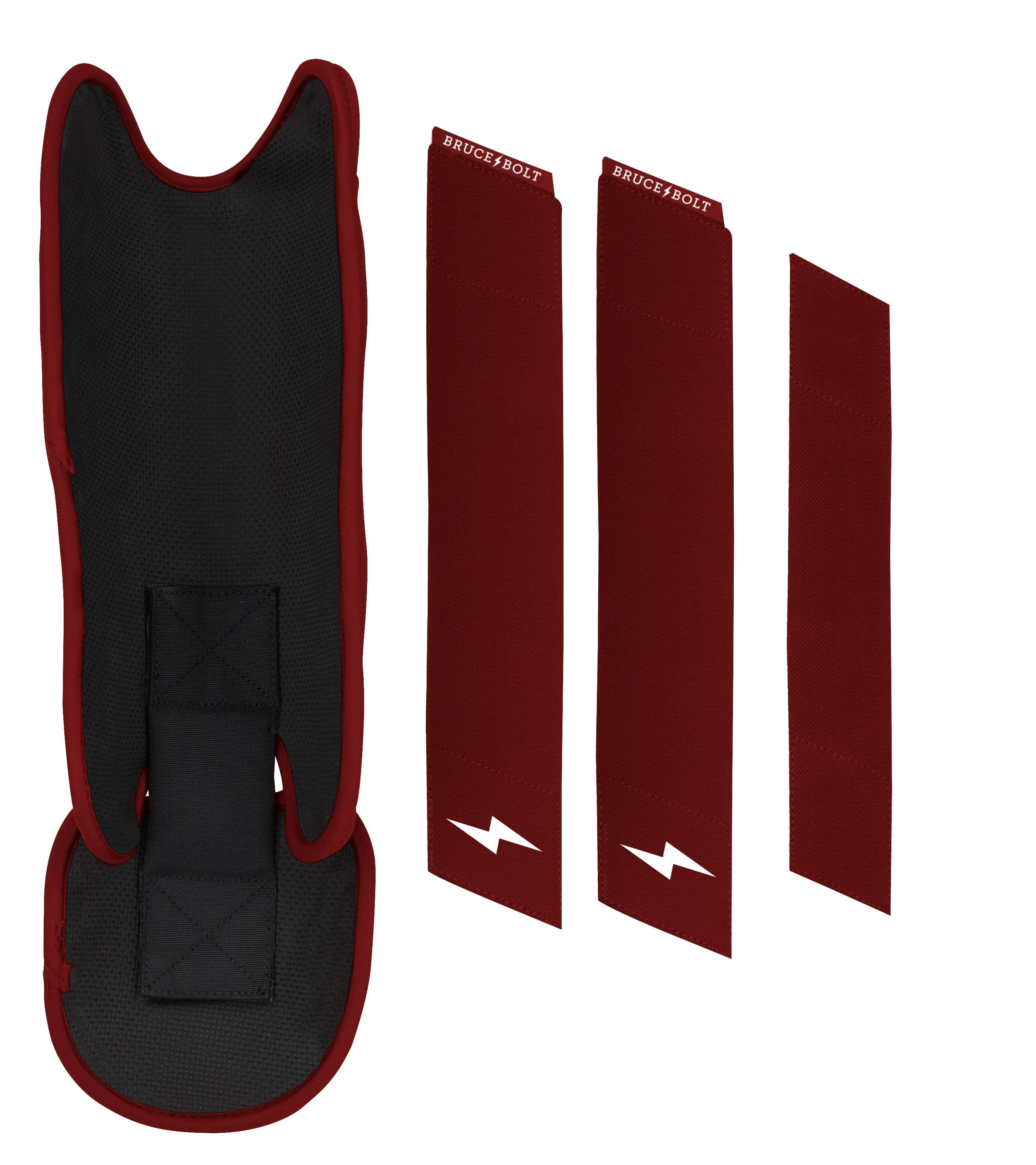 BRUCE BOLT Original Series Leg Guard - MAROON