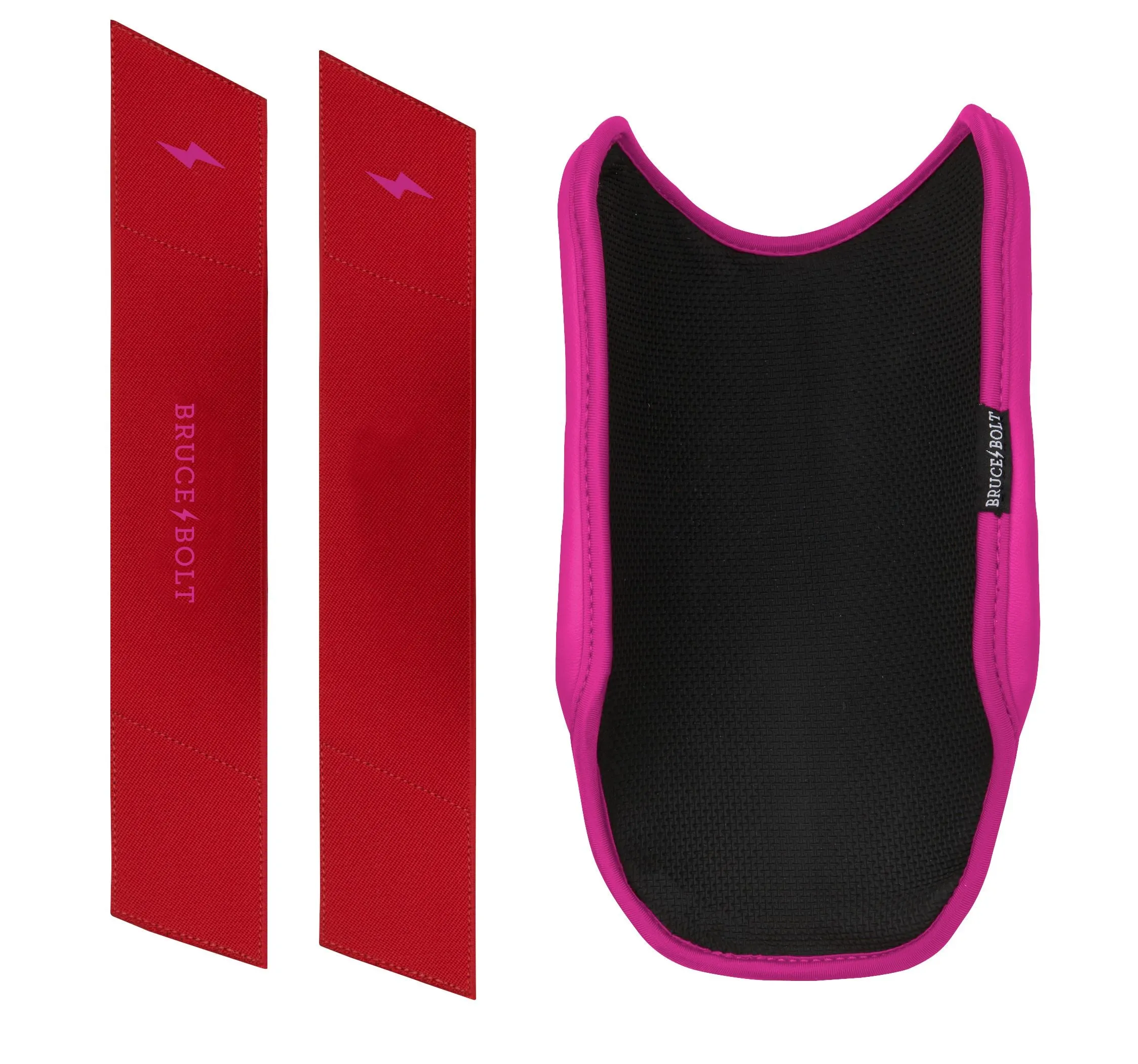 BRUCE BOLT PREMIUM PRO 9" Elbow Guard - BADER PINK