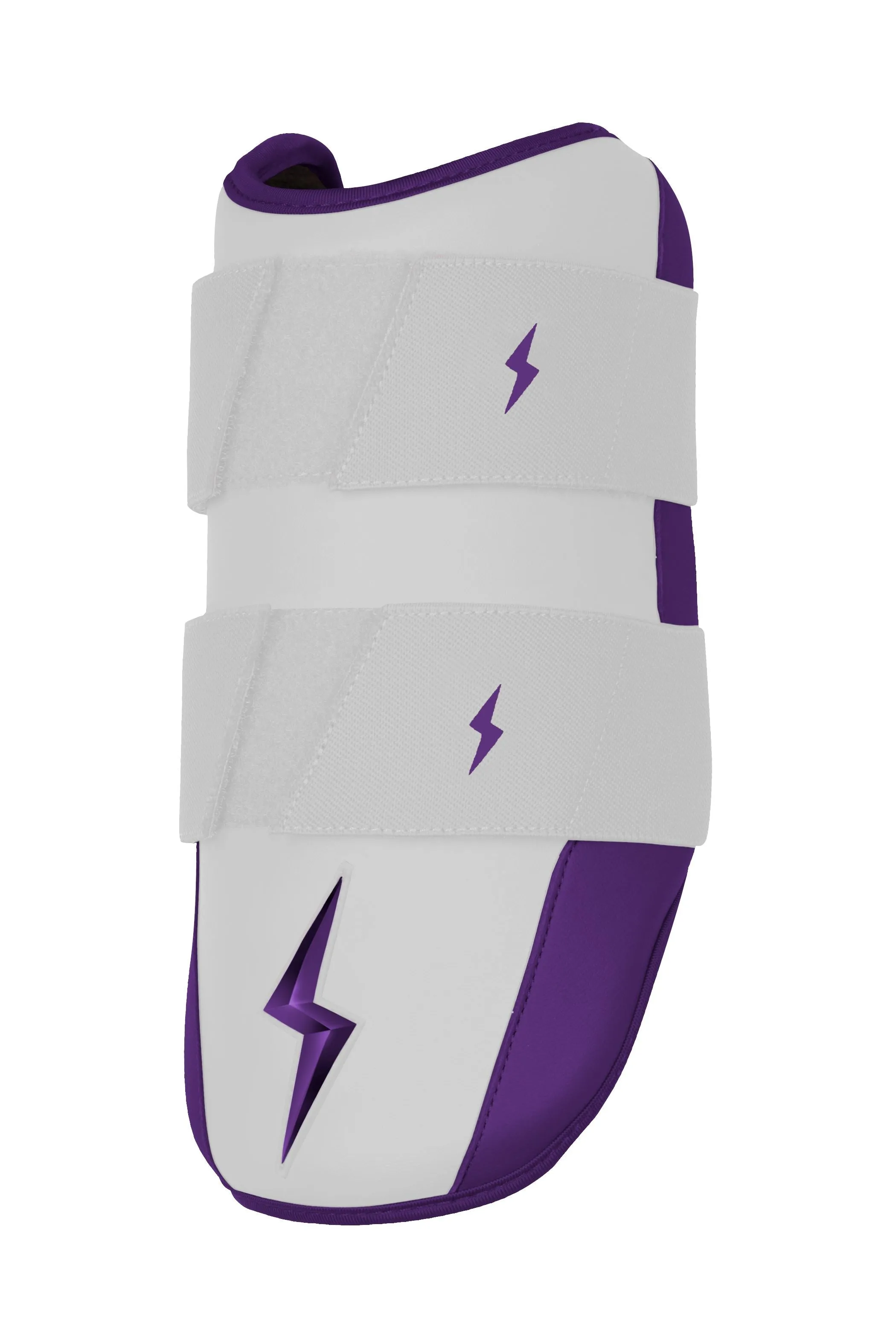 BRUCE BOLT PREMIUM PRO 9" Elbow Guard - CHROME PURPLE