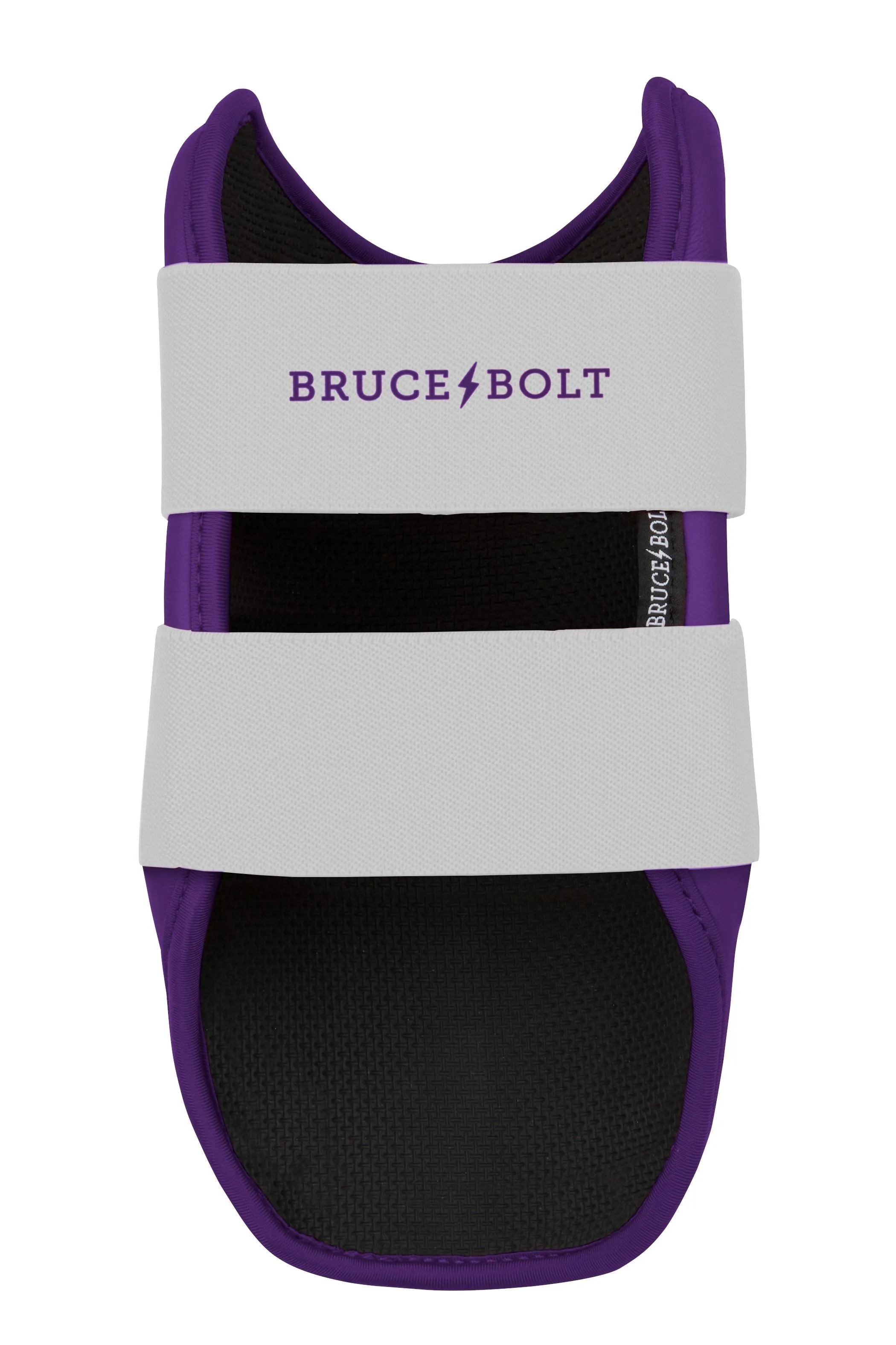 BRUCE BOLT PREMIUM PRO 9" Elbow Guard - CHROME PURPLE