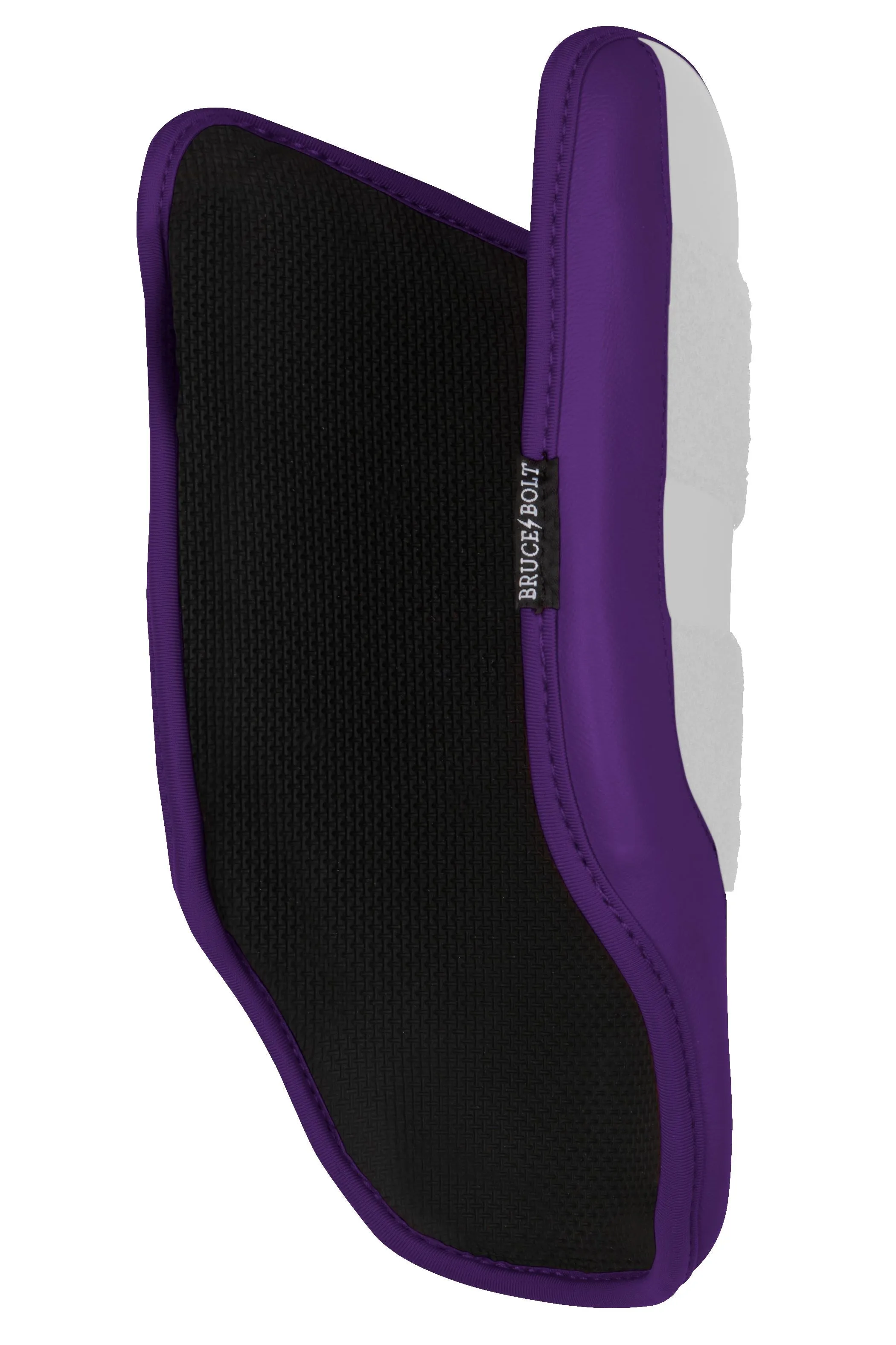 BRUCE BOLT PREMIUM PRO 9" Elbow Guard - CHROME PURPLE