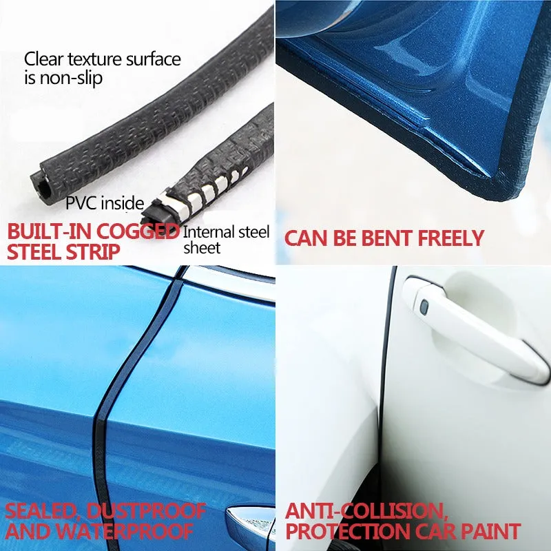 Car Door Protector Edge Guards Strip Automotive Door Molding Trim 32ft