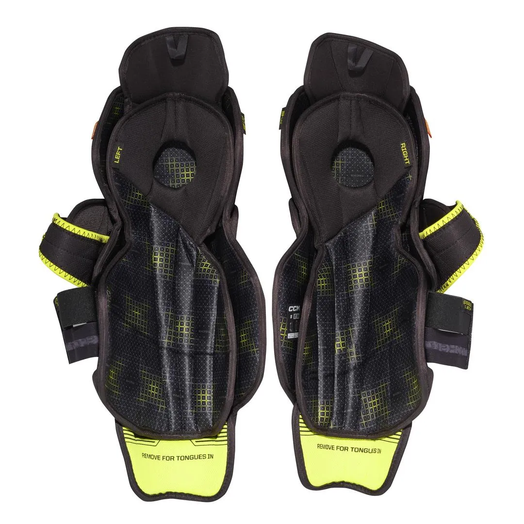 CCM Senior Tacks XF Hockey Player Shin Guards