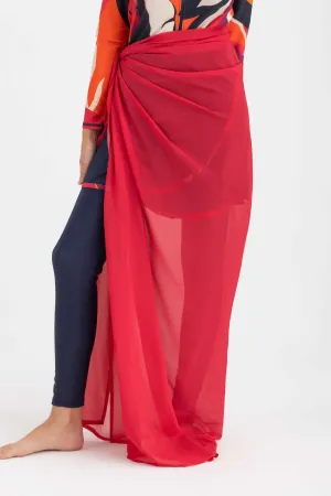 Chiffon Wrap -Fuschia