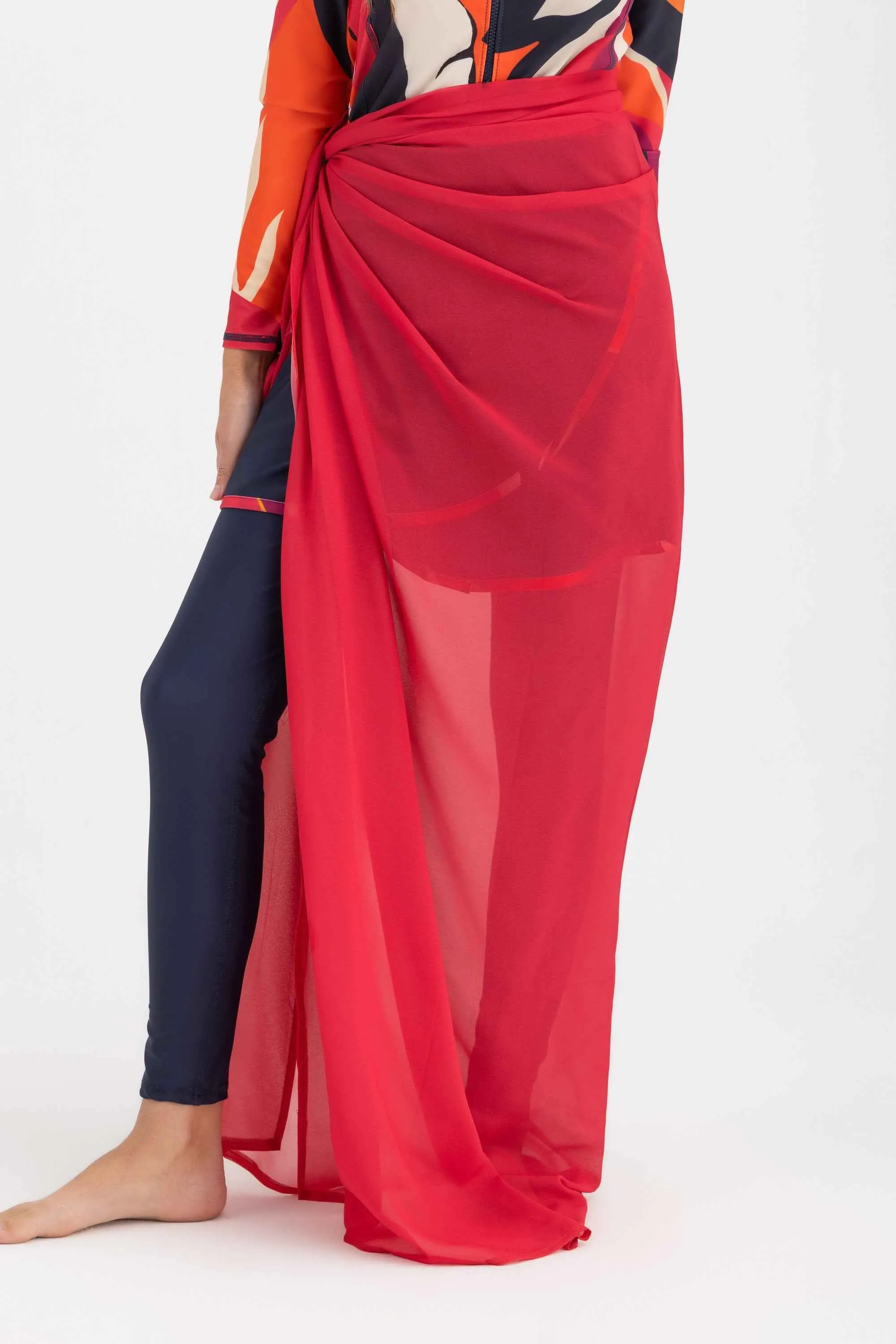 Chiffon Wrap -Fuschia