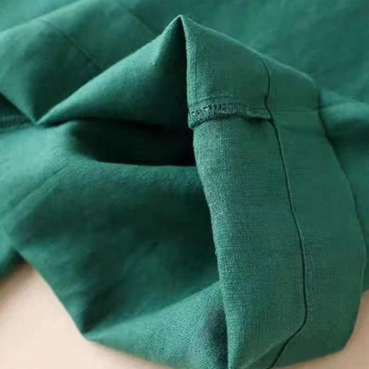 Cotton Linen Pants for Women Loose Fit Wide Leg Drawstring Elastic Waisted Summer Plus Size Casual Straight Pants Trousers