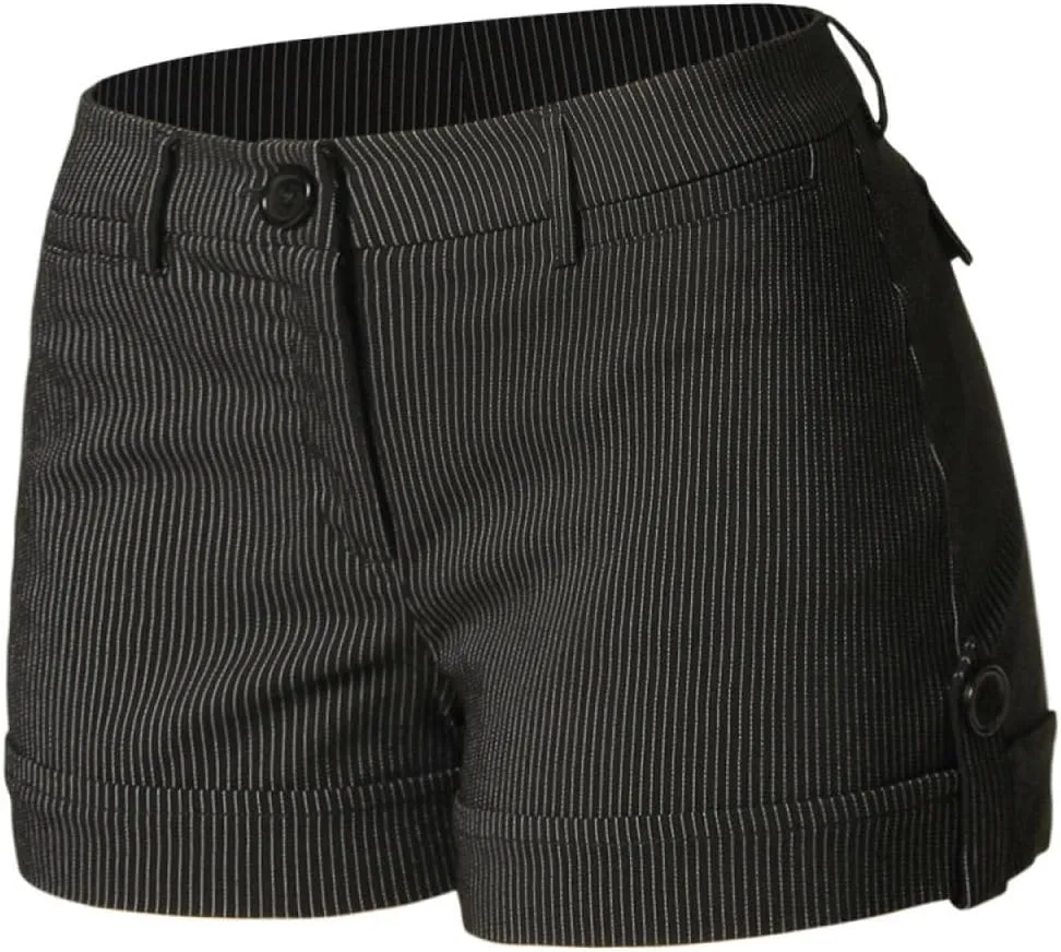 Design by Olivia Women's Body Enhancing Comfort Modern City Cuffed Short with Pockets