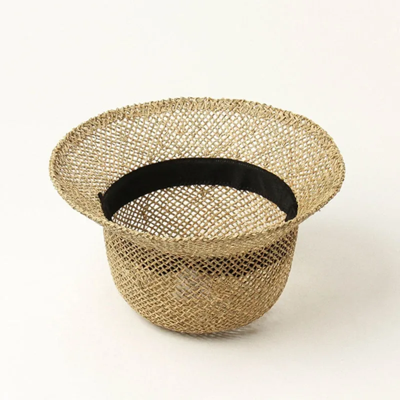 Dome Bell-shaped Straw Hat
