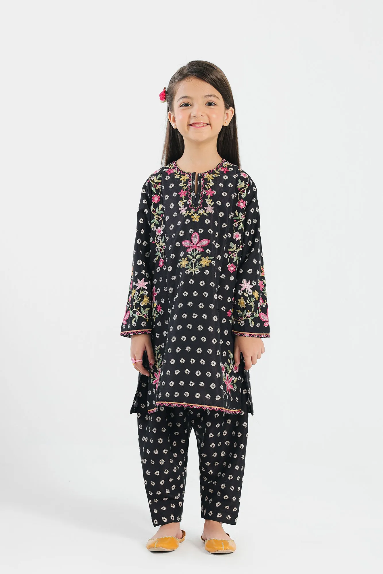 EMBROIDERED SUIT (E0714/402/901)