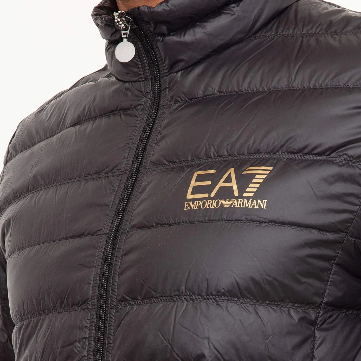 Emporio Armani Men's Train Core Down Hooded Jacket