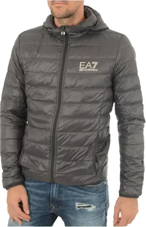 Emporio Armani Men's Train Core Down Hooded Jacket