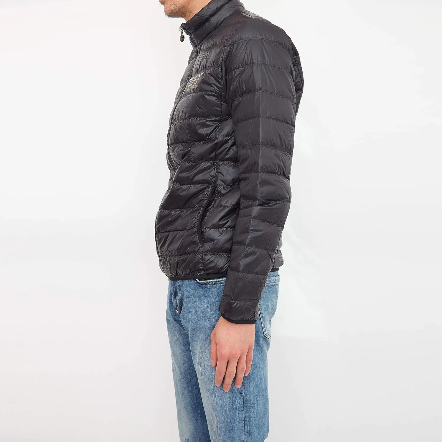 Emporio Armani Men's Train Core Down Hooded Jacket