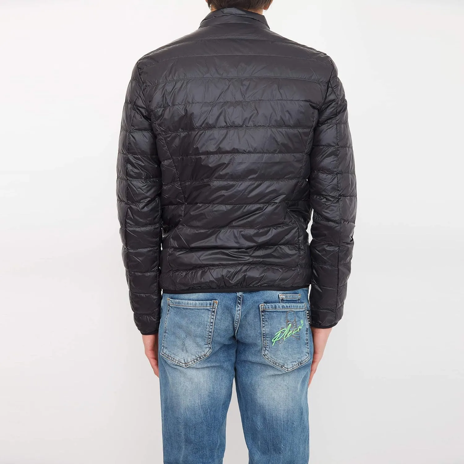 Emporio Armani Men's Train Core Down Hooded Jacket