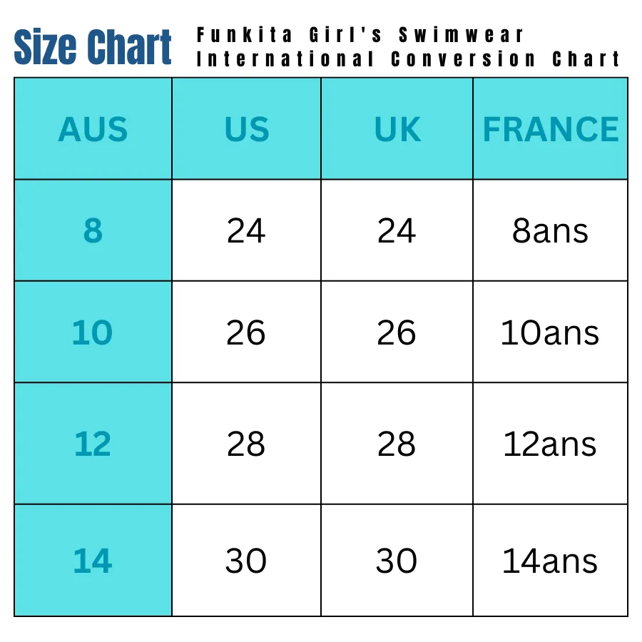 Funkita Girls Diamond Back One Piece FS11G - Ziggy Pop