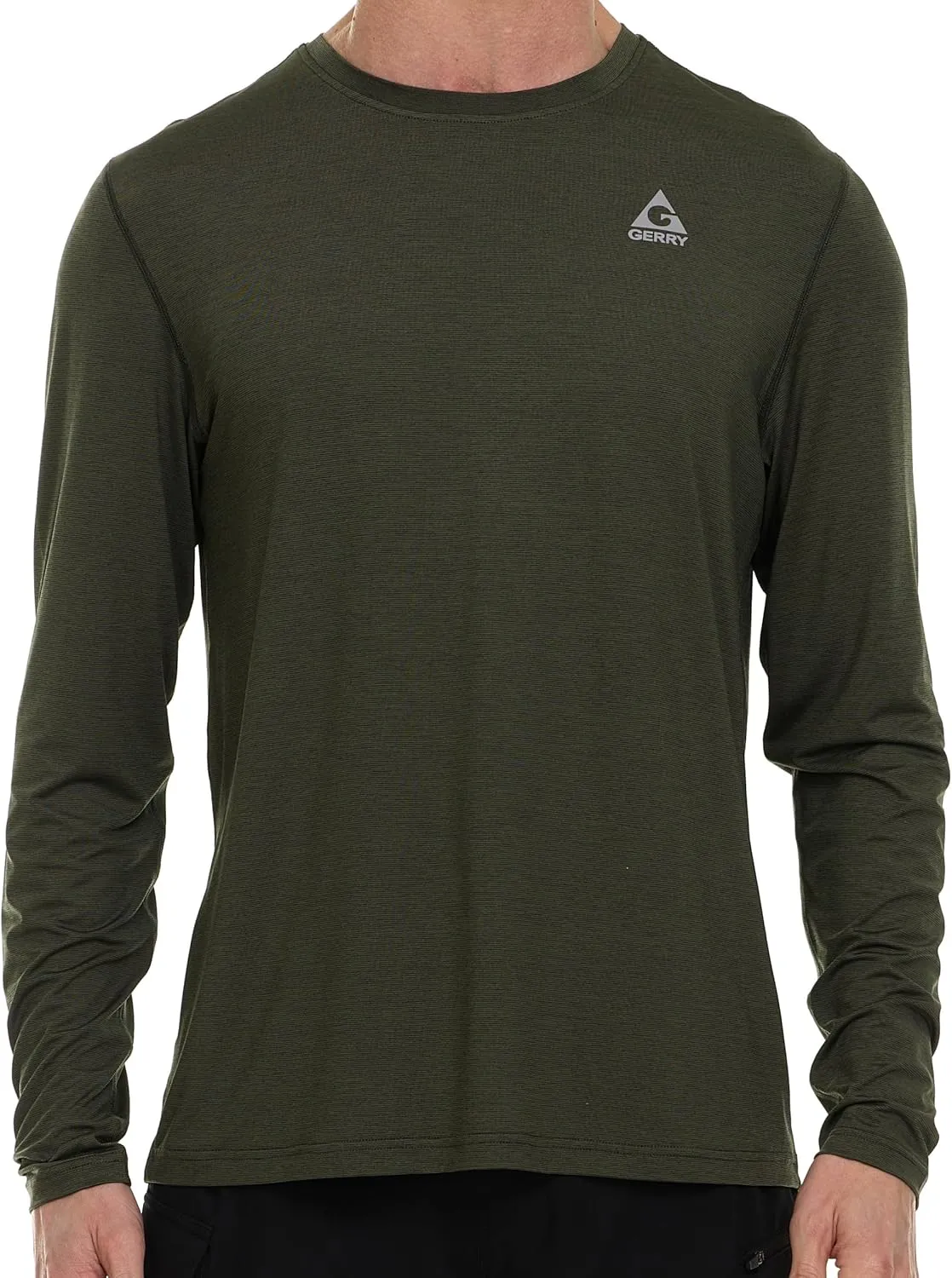 Gerry Rash Guard for Men, Long Sleeve Mens Swim Shirt, Fishing Hiking UPF  50 UV Protection
