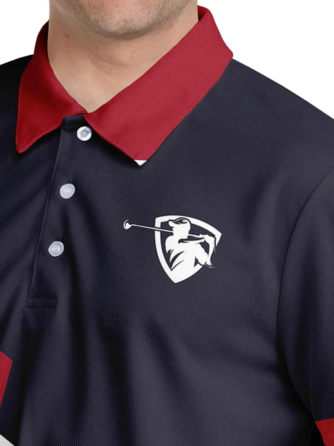 Golf Shirts for Men Funny Crazy Golf Polo Shirt for Men 5