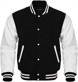 Griffins Varsity Letterman Baseball Bomber Jackets Genuine Leather Sleeves & Multi Wool Color Options