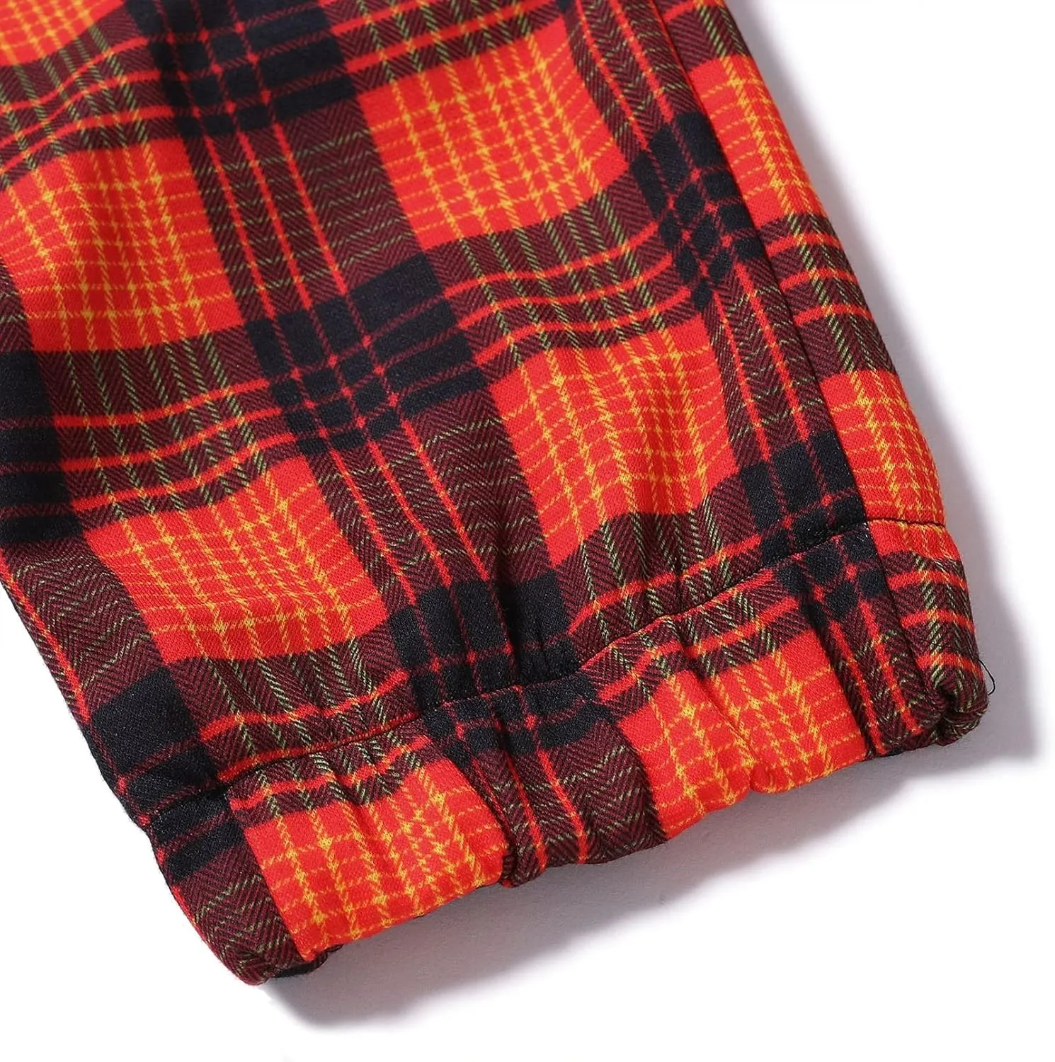 GTHTTT Men's Fashion Plaid Pants Chinos Casual Trousers Slim Fit Drawstring Tapered Stretch Workout Jogger Sweatpants Plaid