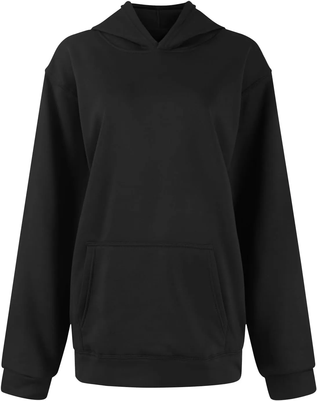 Gumipy Hoodies for Women Fleece Oversized Hoodies Sweatshirt Trendy Long Sleeve Plus Size Hoodies Pullover with Pocket