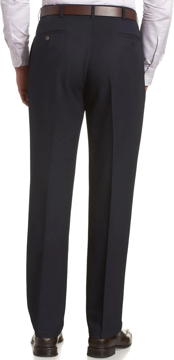 Haggar Men's Cool 18 Flat Front Pant Reg. and Big & Tall Sizes