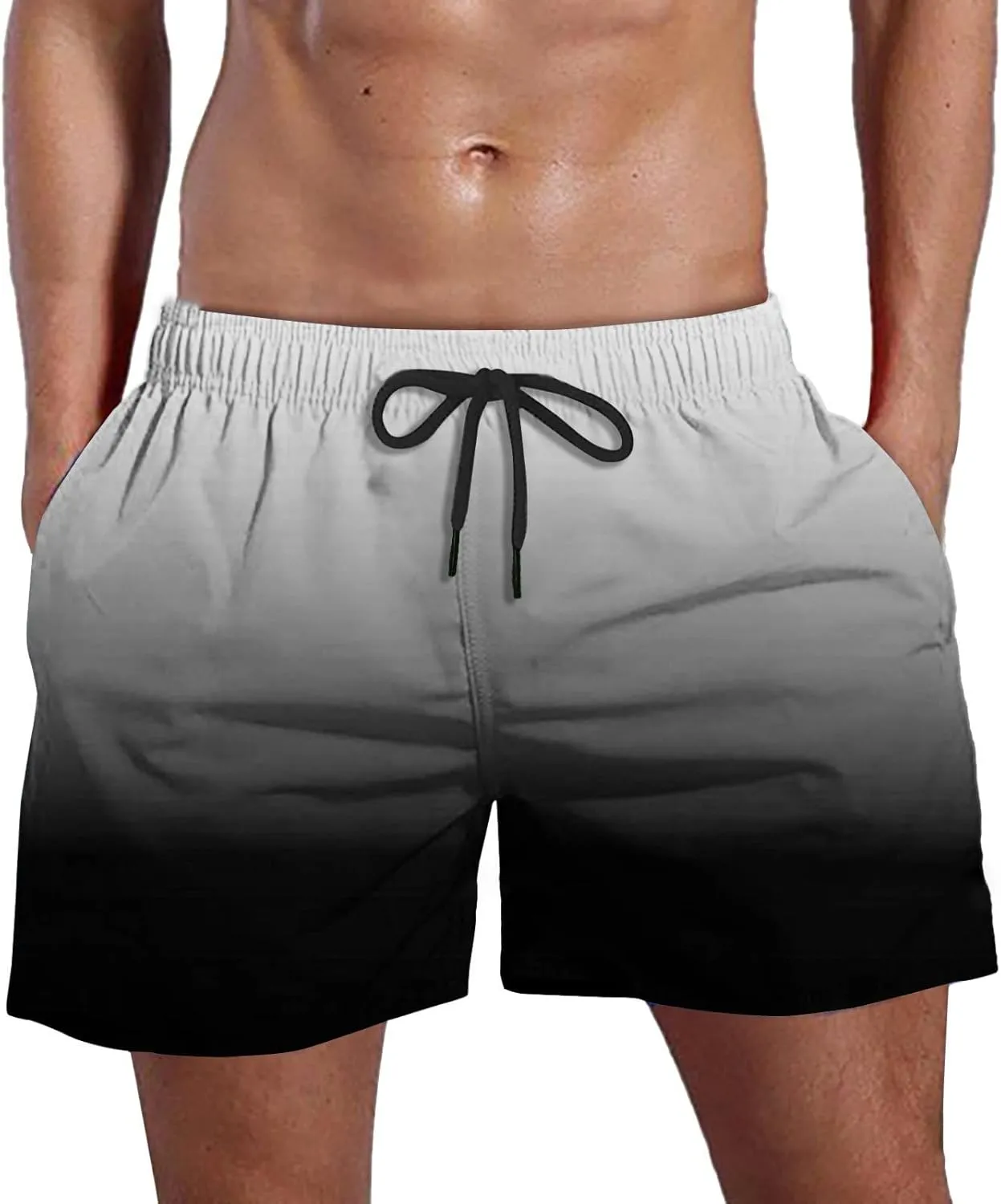 Halloween Swim Trunks Compression Shorts Men Men's Casual Pants Elastic Waist Athletic Shorts Men