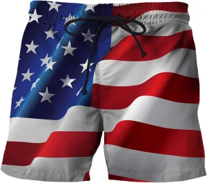 Halloween Swim Trunks Compression Shorts Men Men's Casual Pants Elastic Waist Athletic Shorts Men