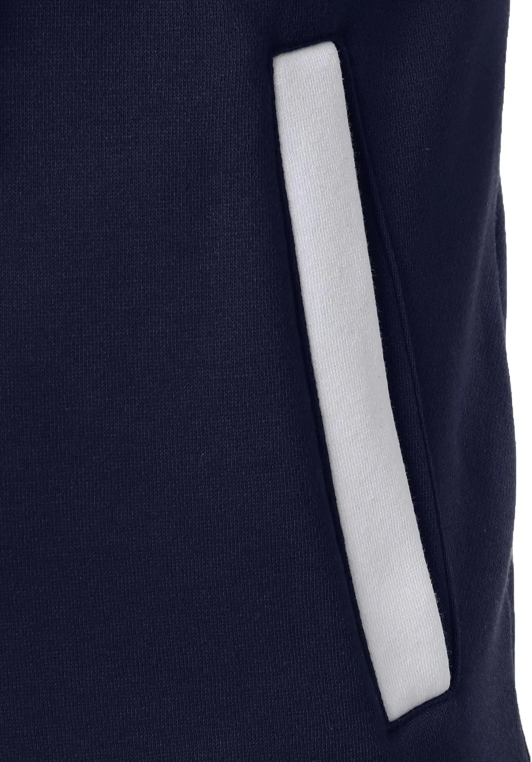 HOOD CREW Hooded Varsity Bomber Jacket Cotton Blend Letterman Hoodie Baseball Jackets for Men