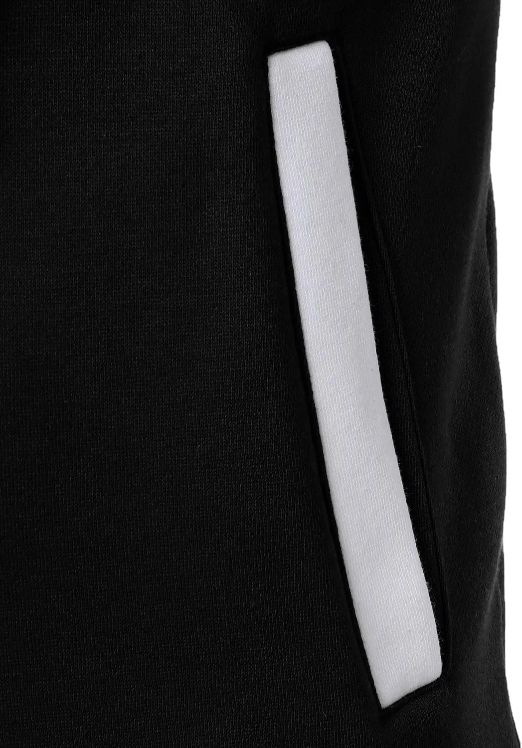 HOOD CREW Hooded Varsity Bomber Jacket Cotton Blend Letterman Hoodie Baseball Jackets for Men