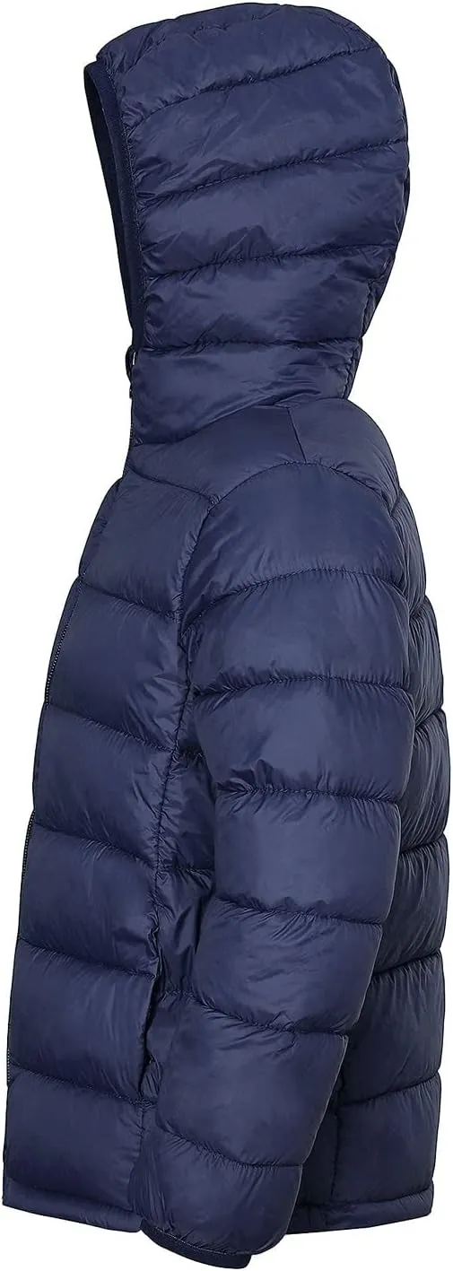 Hooded Puffer Jackets for Boys and Girls  Lightweight and Packable  Autumn and Winter Coat, Warm and Comfy