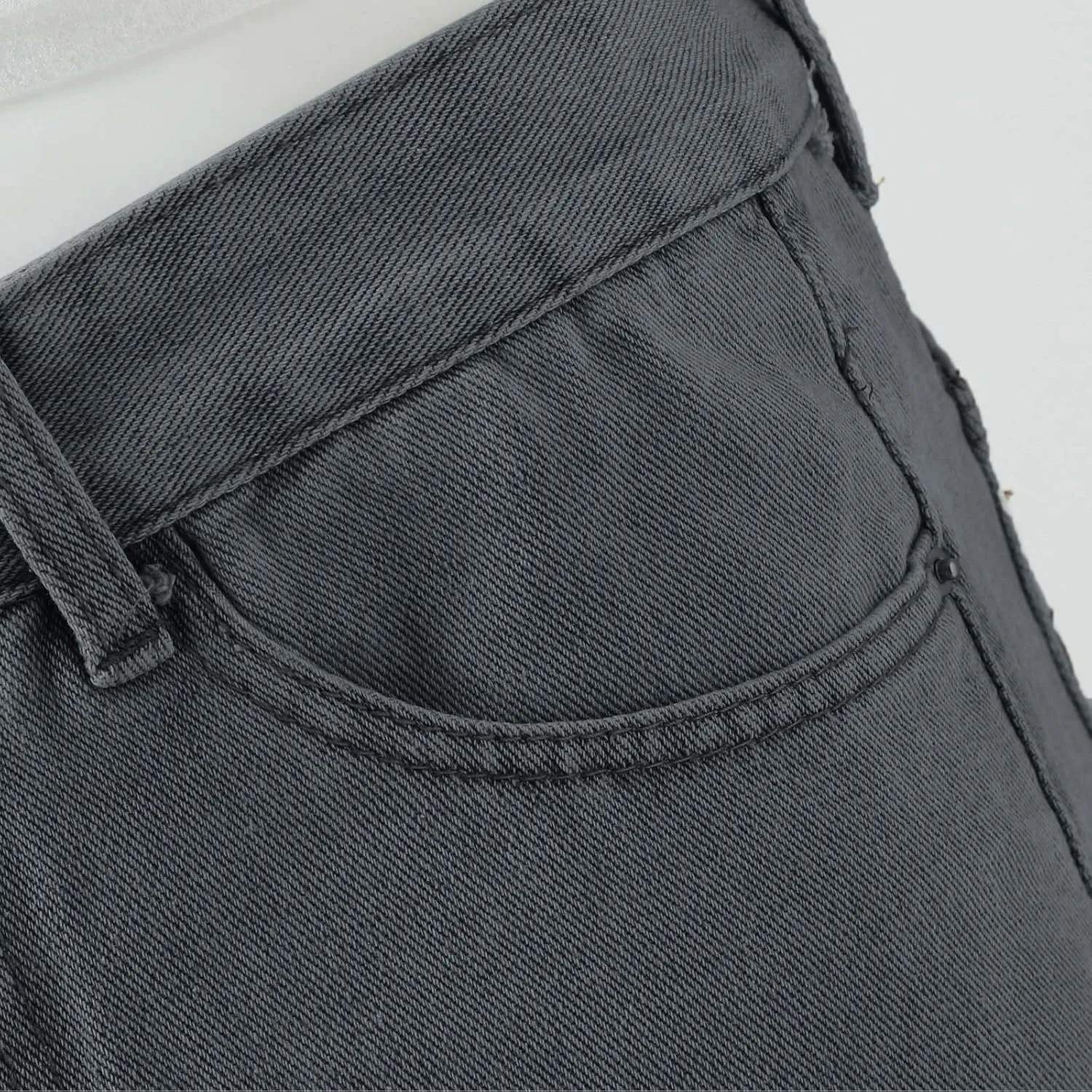Jeans for Men Relaxed Fit, Men's Loose Solid Color Washed Jeans Harem Pants Fashion Casual Denim Pants Streetwear