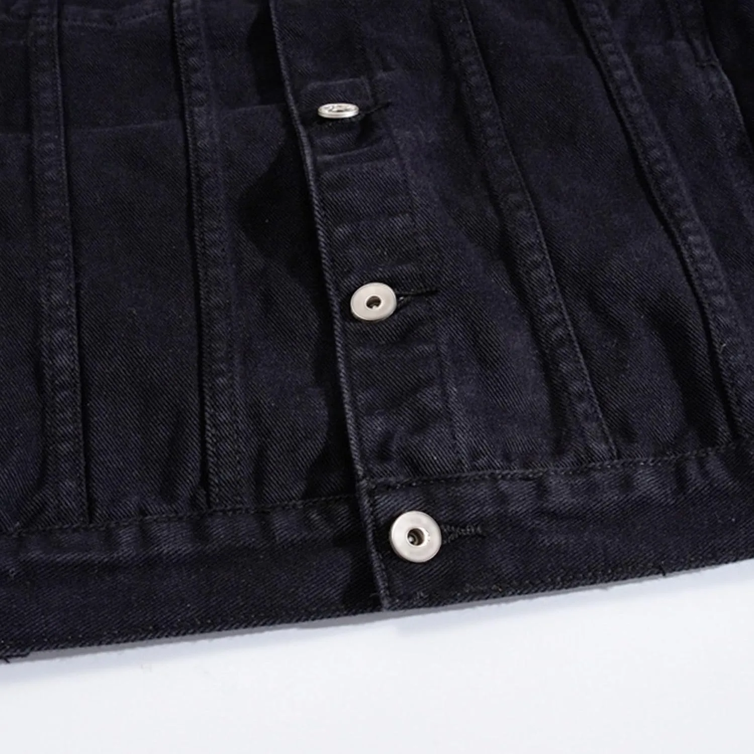 JEKE-DG Men's Ripped Distressed Biker Denim Jacket Casual Loose Fit Jean Jacket Fashion Long Sleeve Ourdoor Jean Coat