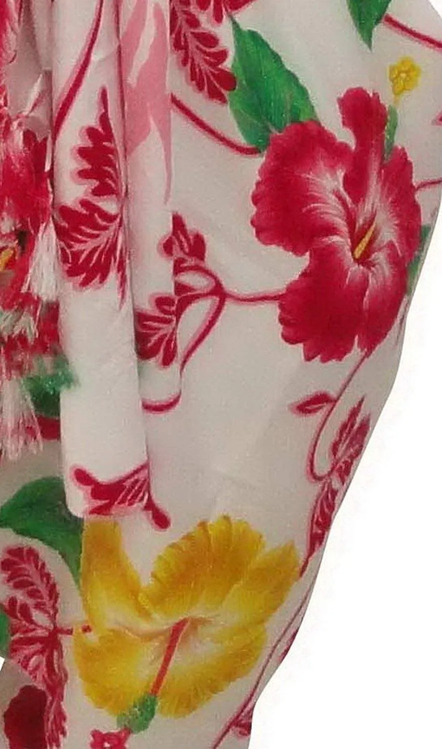 LA LEELA Soft Light Swimsuit Scarf Deal Dress Sarong Printed 72"X42" Pink_2141
