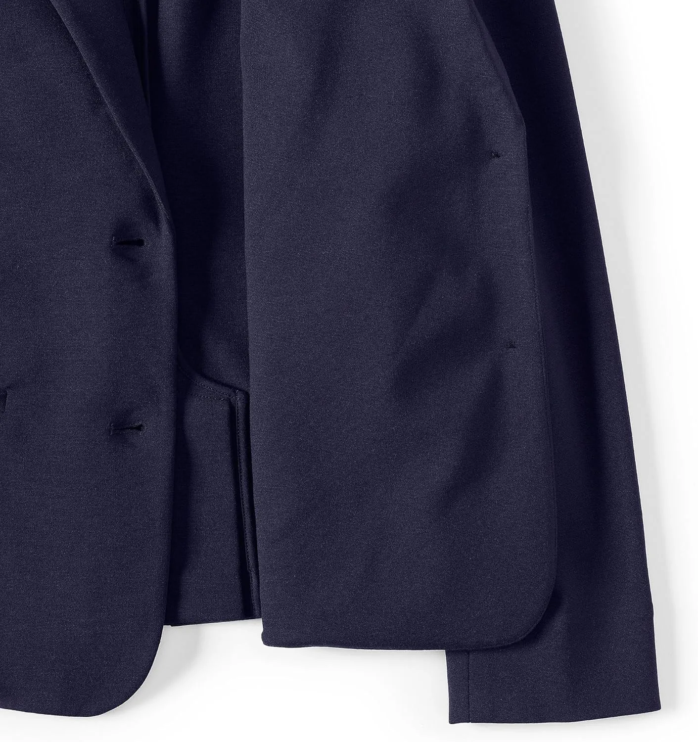 Lands' End Women's Two Button Ponte Blazer