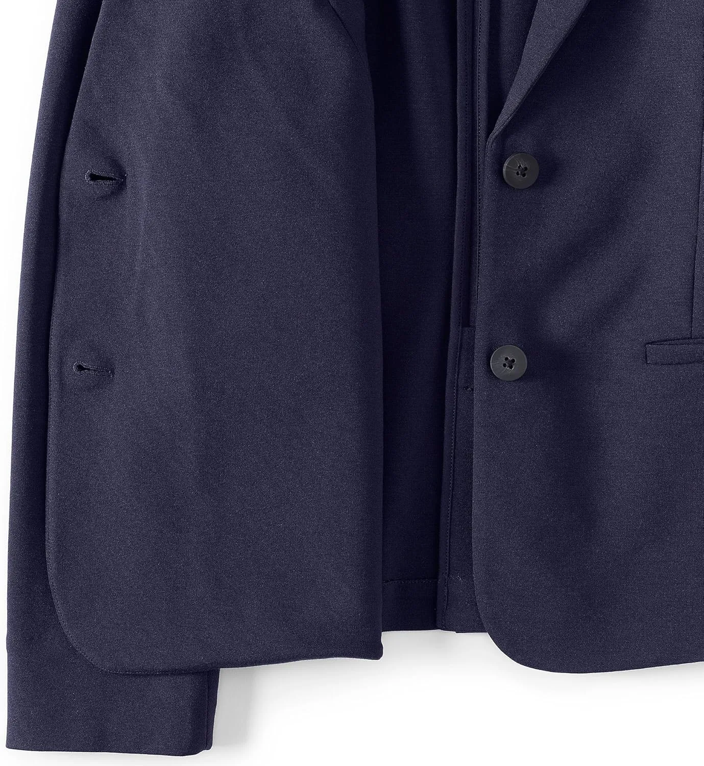 Lands' End Women's Two Button Ponte Blazer