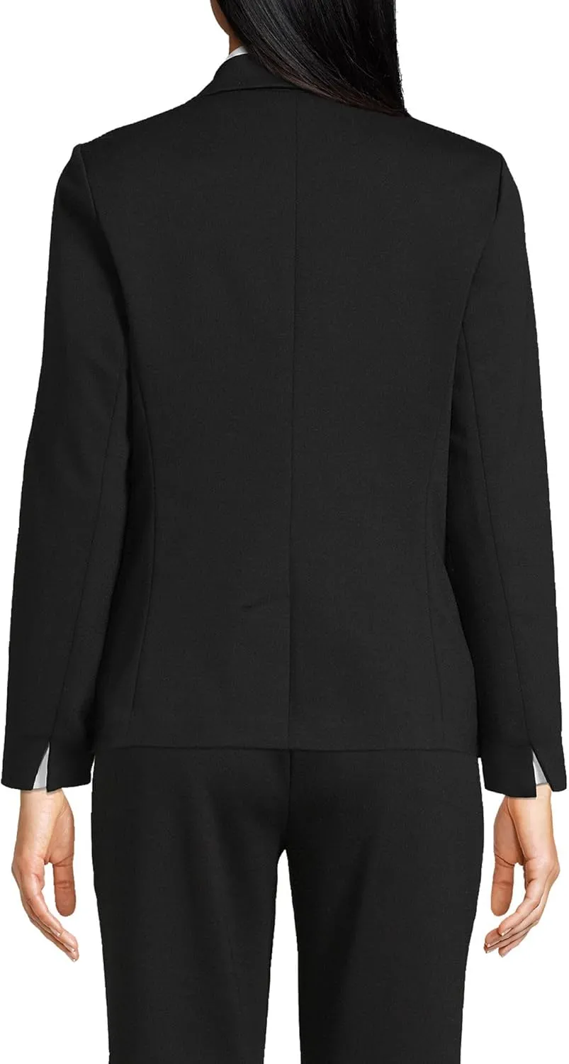 Lands' End Women's Two Button Ponte Blazer