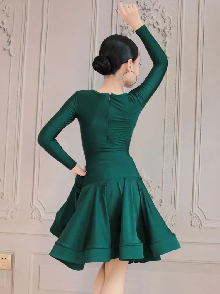 Latin Dance High-end Performance Suits Competition Costumes