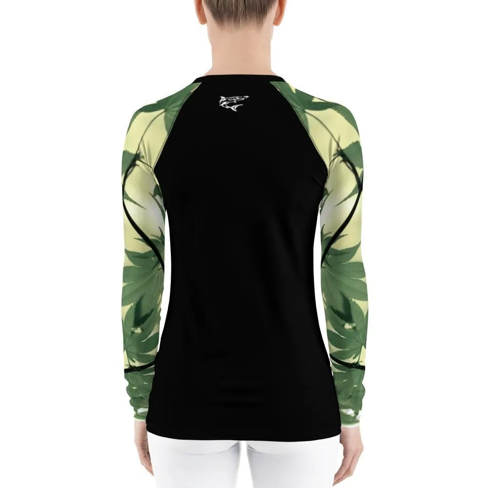 Legalize Leaf ~ Women's Rash Guard