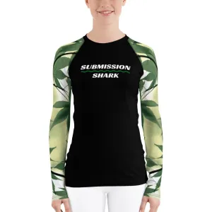Legalize Leaf ~ Women's Rash Guard