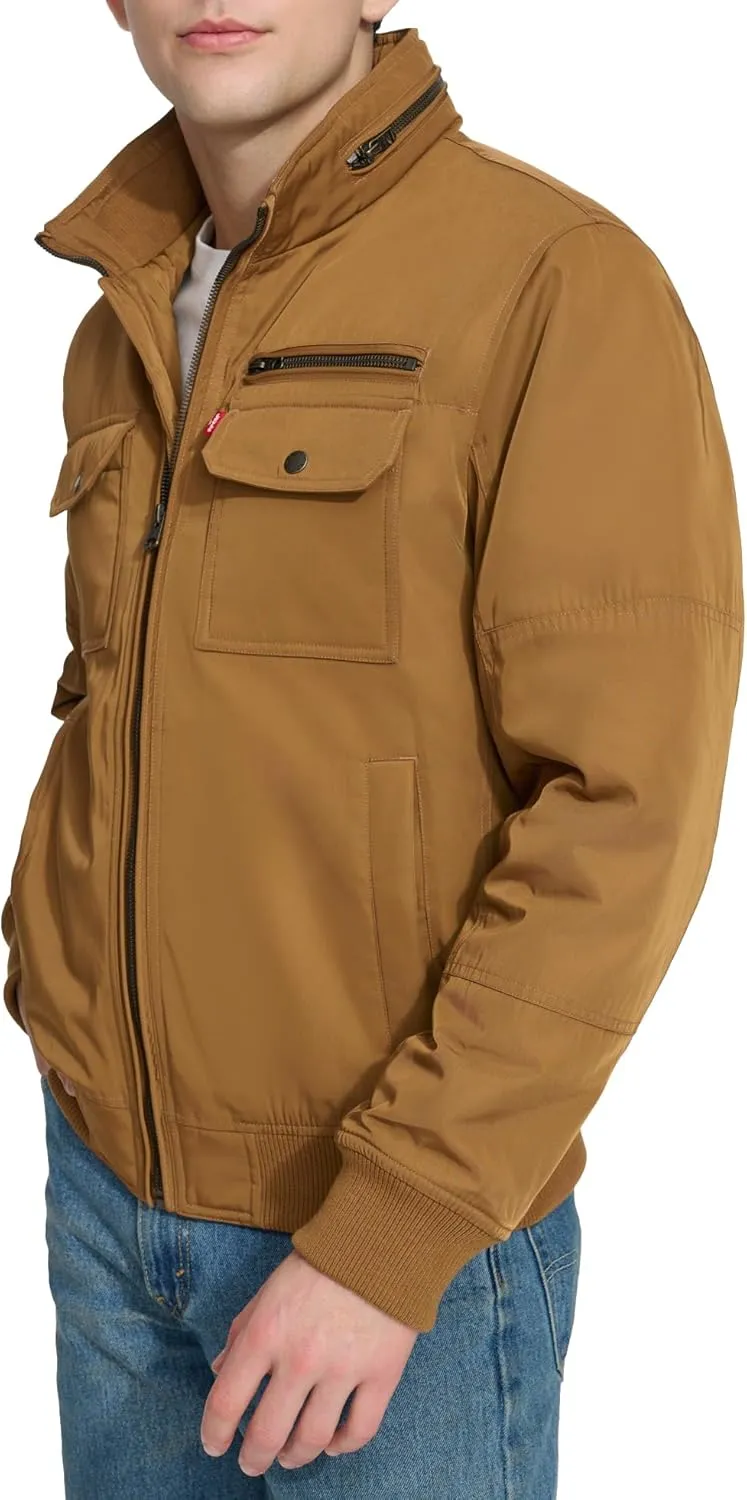 Levi's Men's Stand Collar Utility Bomber