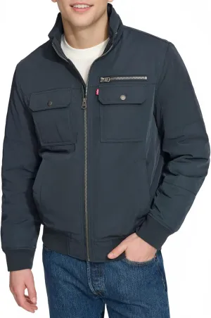 Levi's Men's Stand Collar Utility Bomber