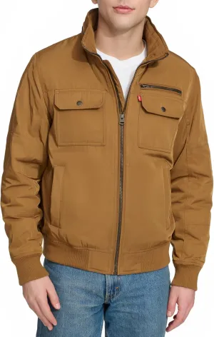 Levi's Men's Stand Collar Utility Bomber